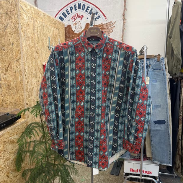 울리치 나바호 패턴 플란넬 셔츠