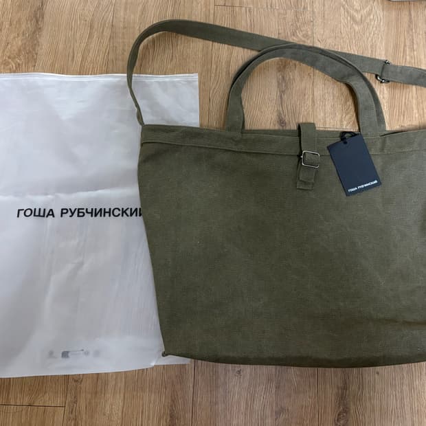 (OS) 고샤 루브친스키 토트백 카키