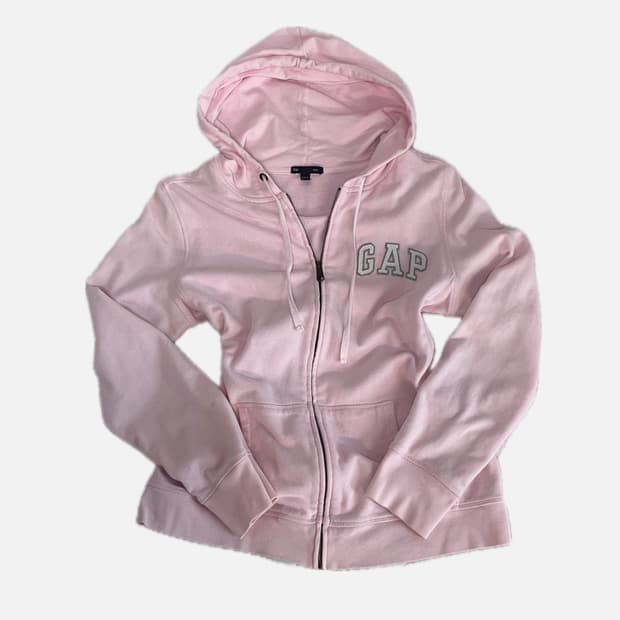 GAP 하이틴 핑크 후드집업