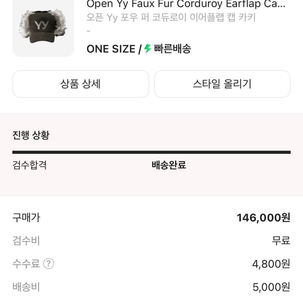 open yy 퍼 코듀로이 이어플랩 캡