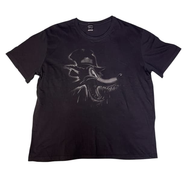 빈티지 00s 디즈니 빅배드울프 티셔츠 XL