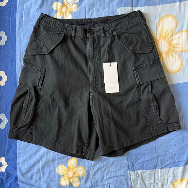 아프레쎄 26ss m51 shorts 쇼츠 반바지 블랙 a.presse