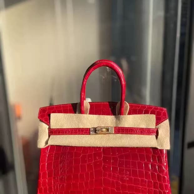 정품 에르메스 버킨백 25사이즈 닐로티쿠스 페라리 다이아몬드 VVIP