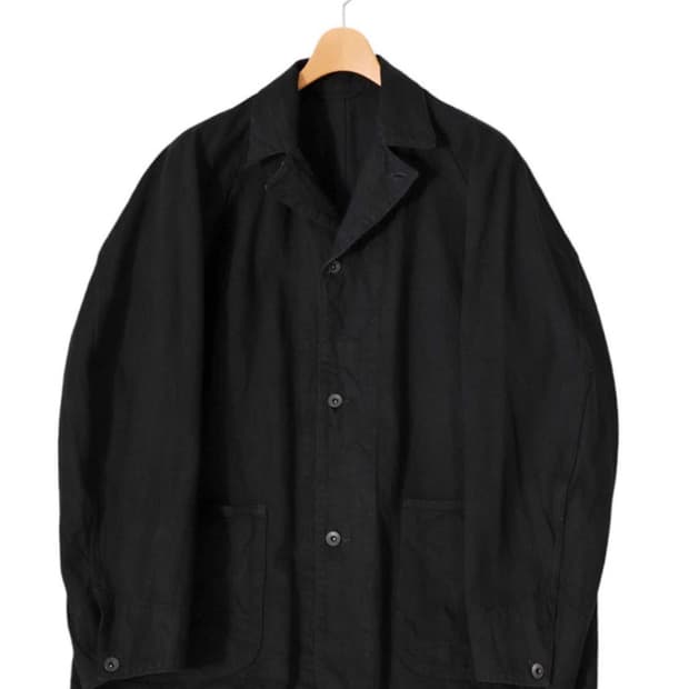 25aw 코모리 데님워크자켓 블랙 새상품