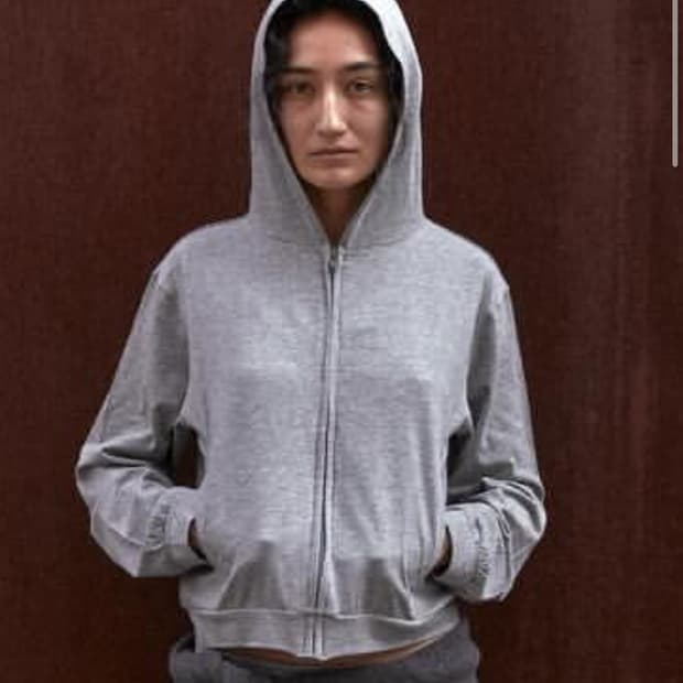 머듈 라운지 후드집업 그레이 4 사이즈