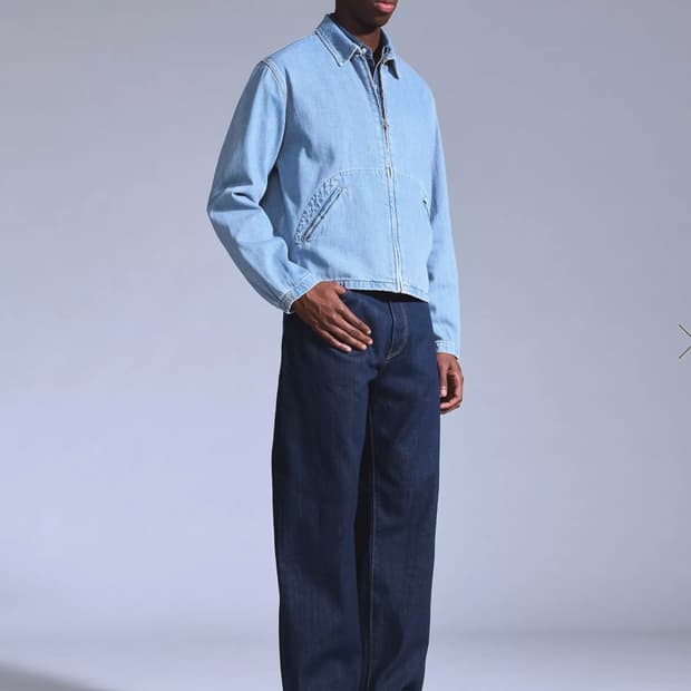 리바이스 블루탭 마커 루즈 진 33x32