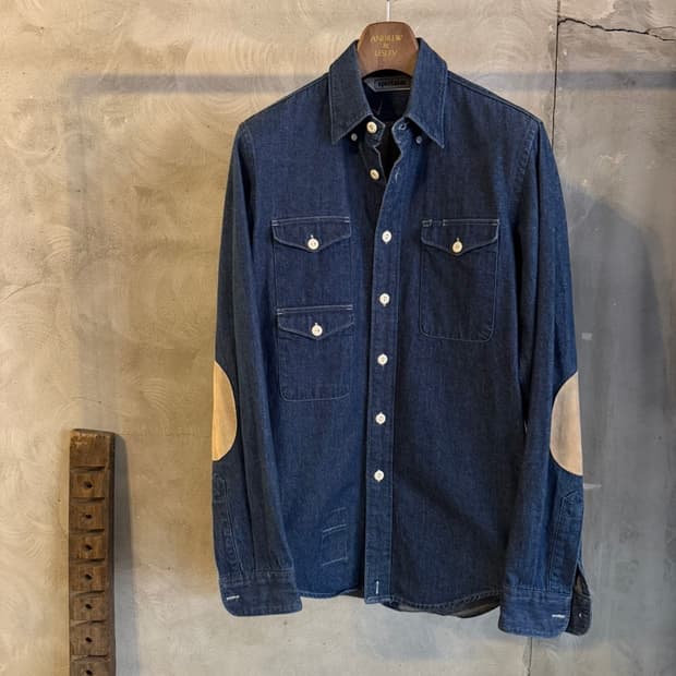 스펙테이터 데님 셔츠 슬림100