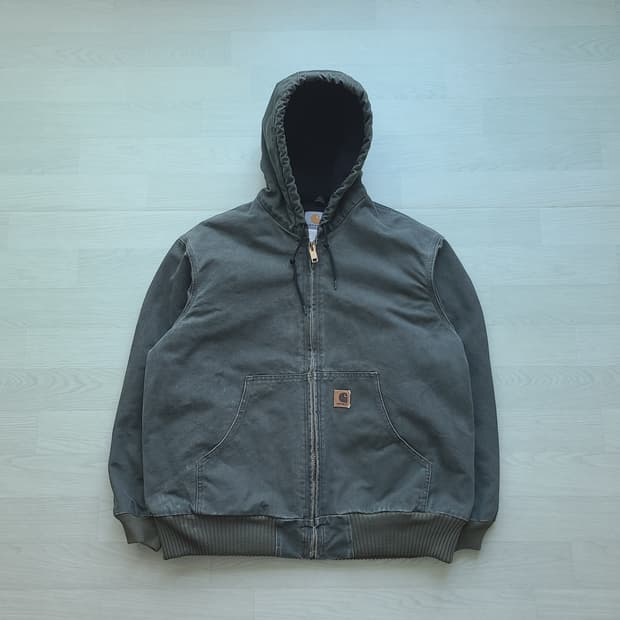 칼하트 j130 mos 모스그린 액티브 자켓 (내용 필독)