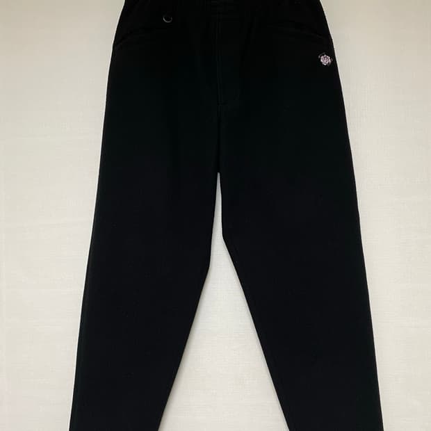 UNDERCOVER X GU 플리스팬츠 블랙