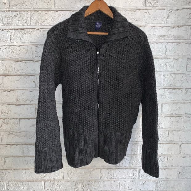 올드 갭 램스울 가디건 