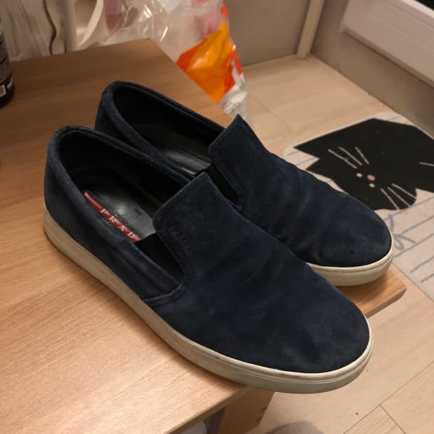 프라다 슬립온 신발 7사이즈