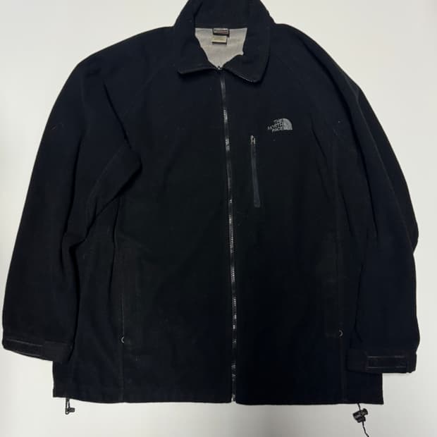 노스페이스 써밋시리즈 플리스 집업 자켓 XL 블랙