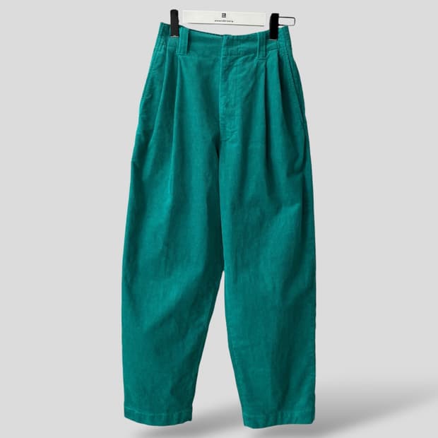 (여성S)유니클로 마르니 투턱 코듀로이 팬츠