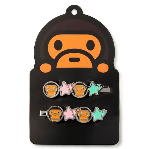 [품절제품/미개봉새상품] bape 베이프 마일로  헤어핀 머리핀