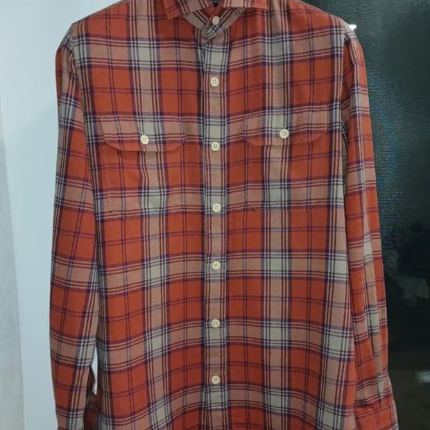 TOM FORD CUTAWAY COTTON PLAIDS SHIRTS