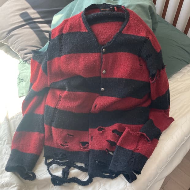 언더커버 kurt cobain 가디건