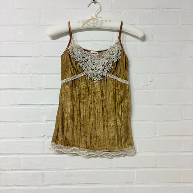 jpn vintage lace point sleeveless