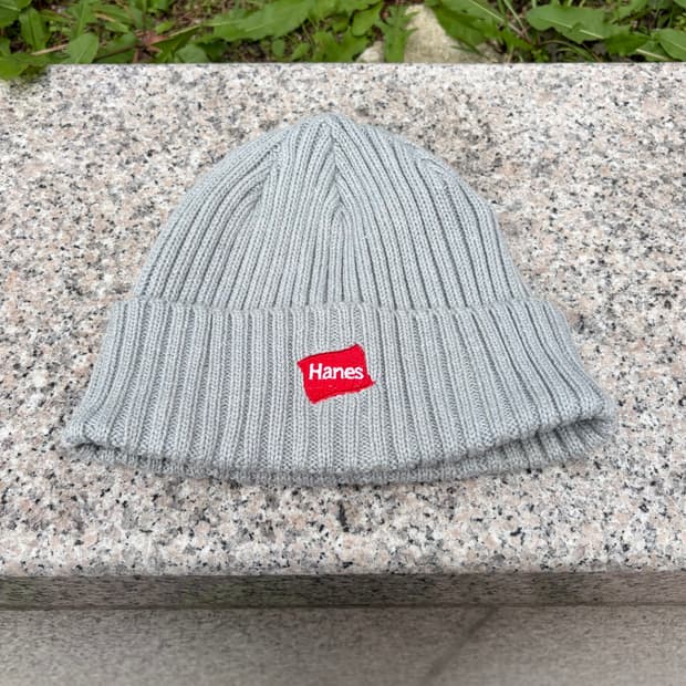 Hanes 헤인즈 코튼 립 비니