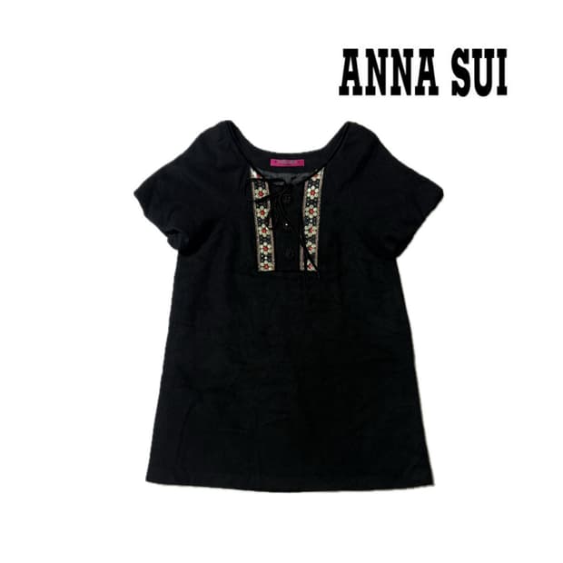 안나수이 울 원피스