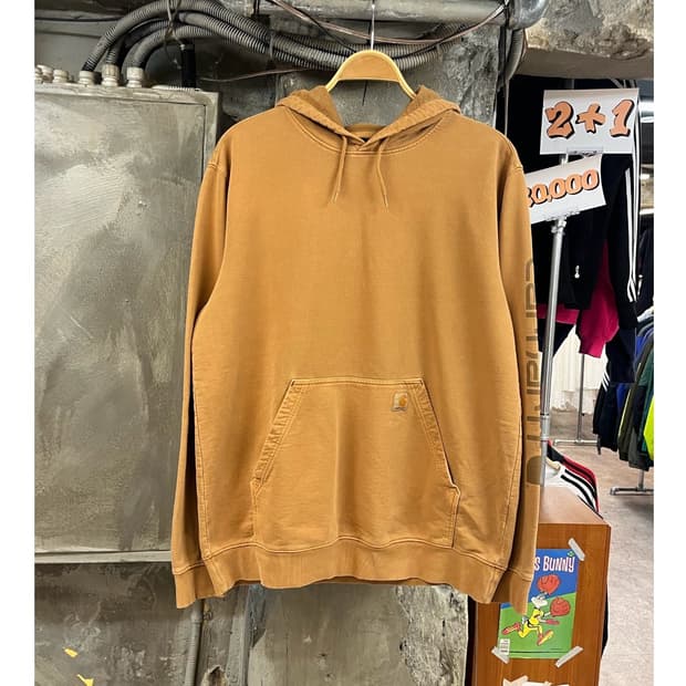 칼하트 릴렉스핏 후드티 카멜 L #csz3757 칼하트 릴렉스핏 후드티 