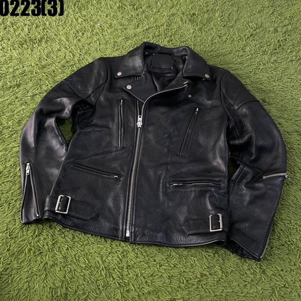비바스튜디오 레더 라이더 자켓