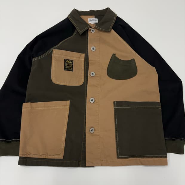 캐나다 짐 마스터 패치 워크자켓