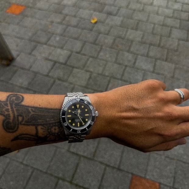 더스트모터사이클 다이버워치 시계