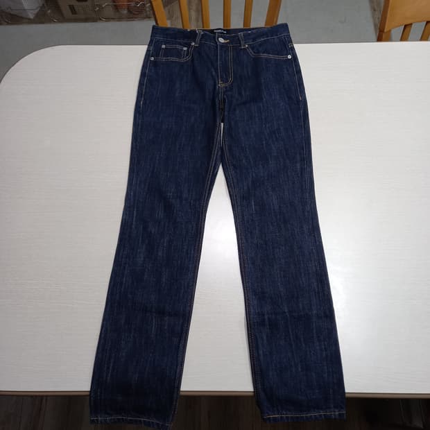 29 새상품 FATALISM Kor 생지 슬림일자진 진청 29-551