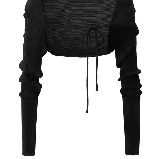 쓰리타임즈 쓰탐 릿 볼레로 블랙