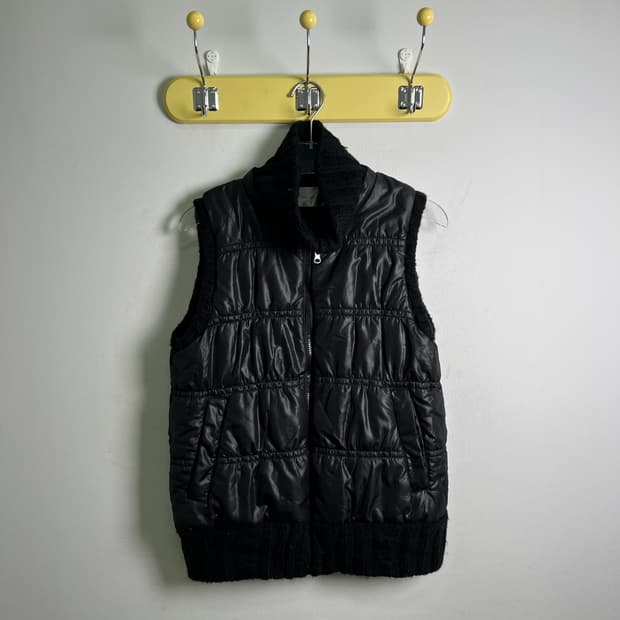 Bude Garret 블랙 패딩 베스트 L