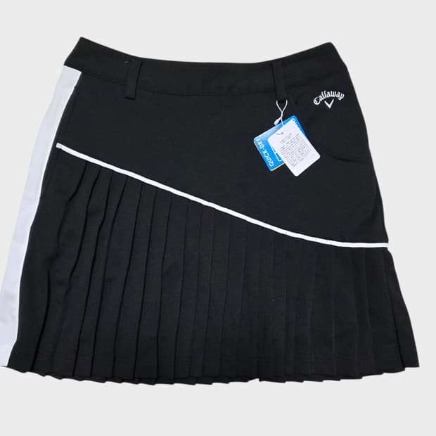 (새옷)캘러웨이  골프 스커트 블랙 S