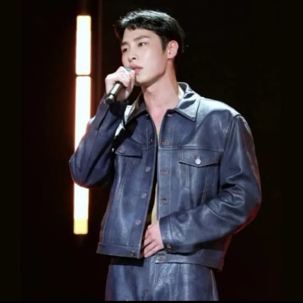 [새상품] 24FW 렉토 빈티지 이펙트 데님 트러커 자켓 점퍼