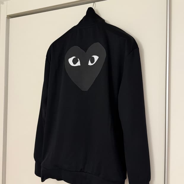 꼼데가르송 빅 하트 집업