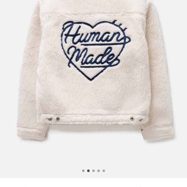 휴먼메이드 울 플리스 자켓