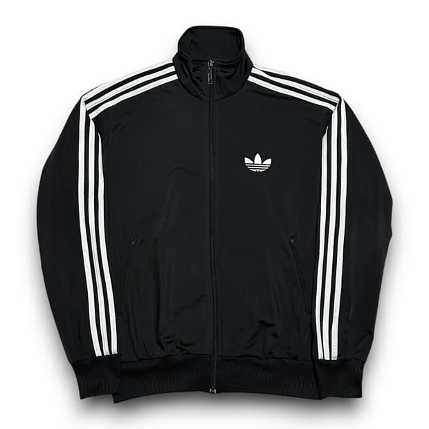 Adidas 파이어버드 블랙 트랙탑 져지