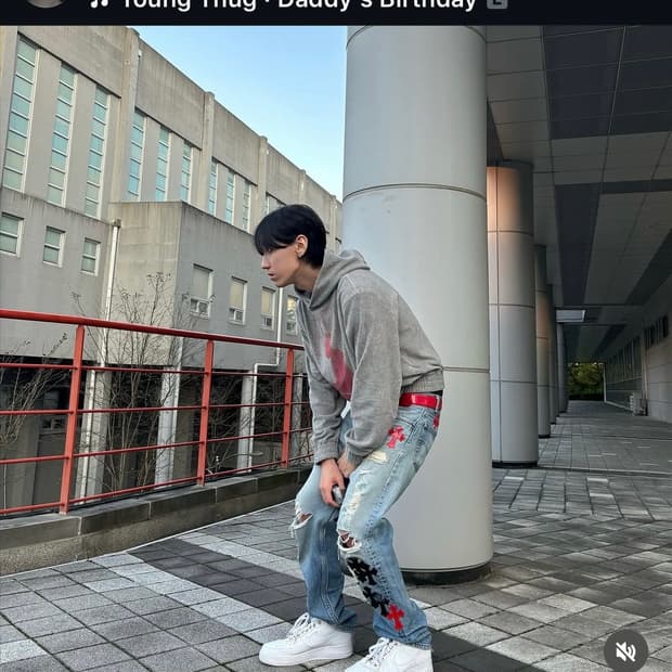 FRENCH TERRY BUDDHA HOODIE 