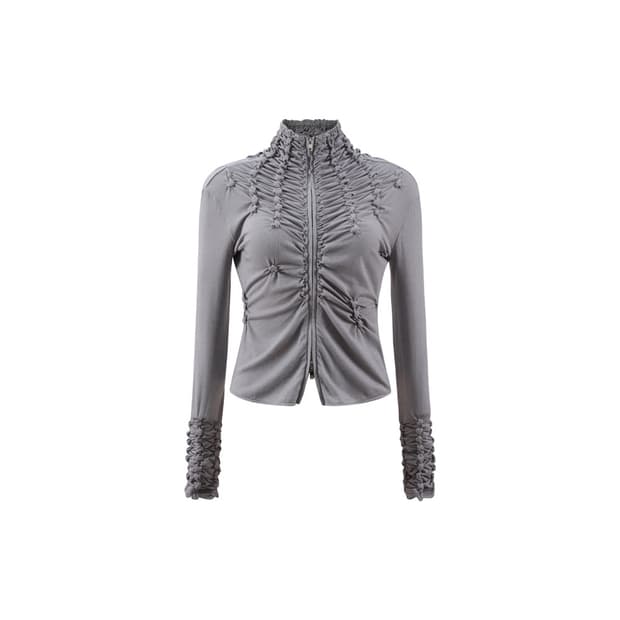 Ponder.er MYS ZIP-UP JACKET GREY