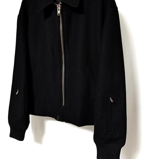 요지야마모토 90s Military Heavy Wool Bomber