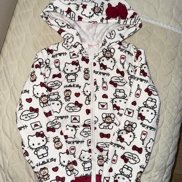 헬로키티 대장후드집업