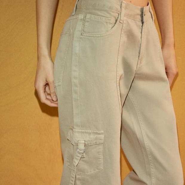 Zara 자라 스티치 카고 팬츠