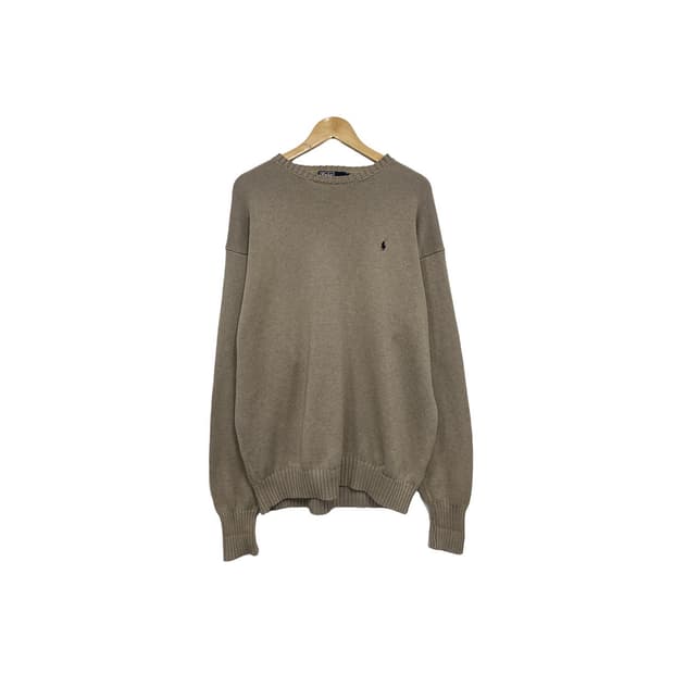 폴로 랄프로렌 베이지 니트
