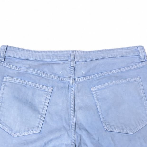 메종 마르지엘라 백스티치 데님 팬츠