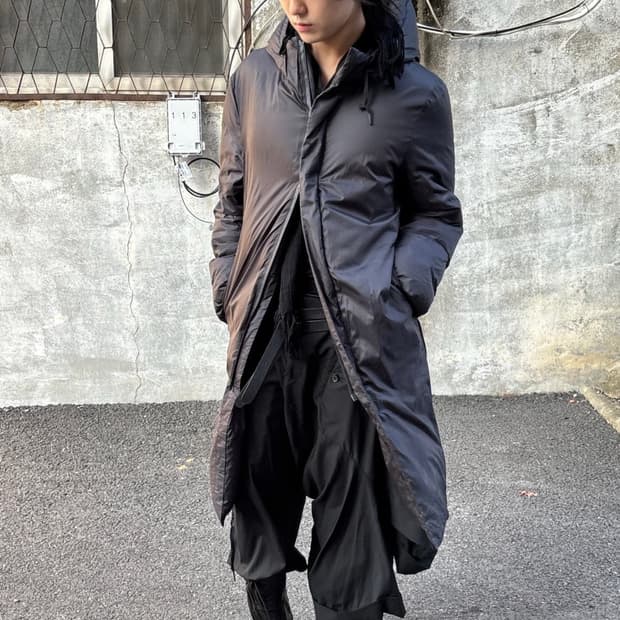 PANICALE 미니멀 롱패딩