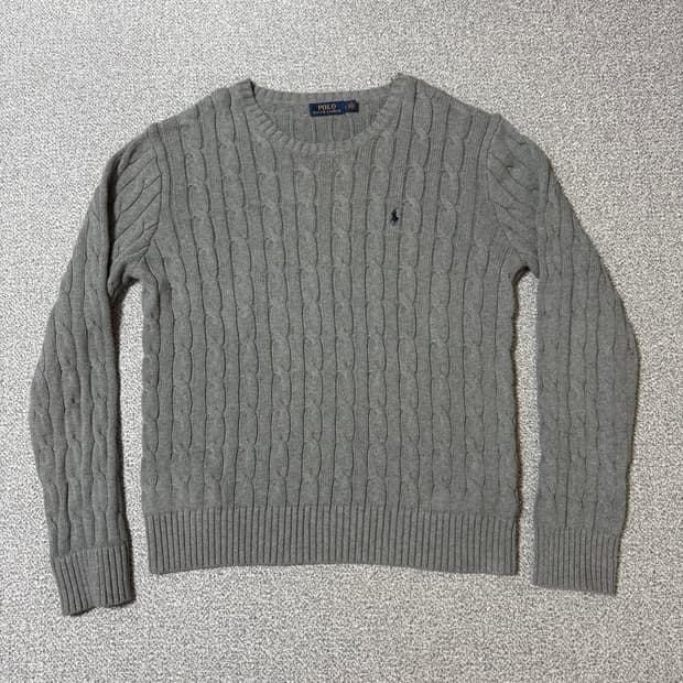 폴로 랄프로렌 꽈배기 니트 남성용 L