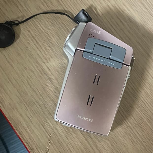 고장/풀박) 산요 작티 sanyo xacti cg6 핑크 디카 캠코더