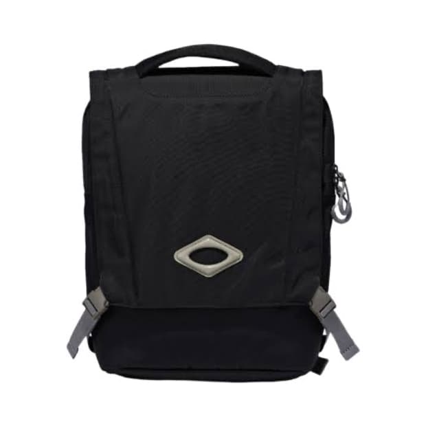 미스치프 Rhombus Flap Backpack Black