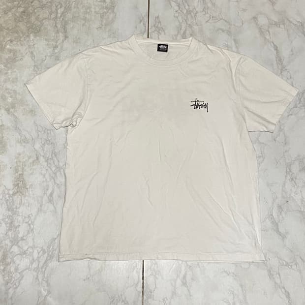 스투시 정품 반팔 티셔츠 사이즈 105