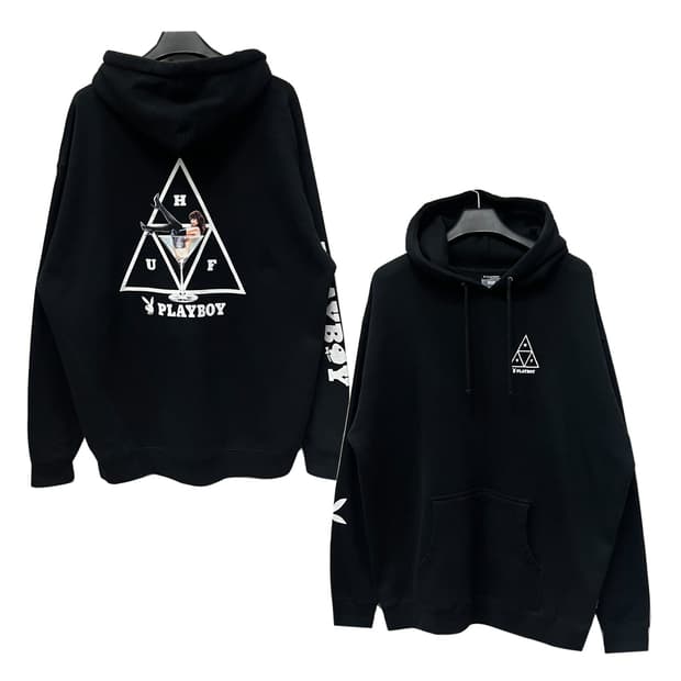 HUF 허프 x Playboy 플레이 메이트 후드티 XL
