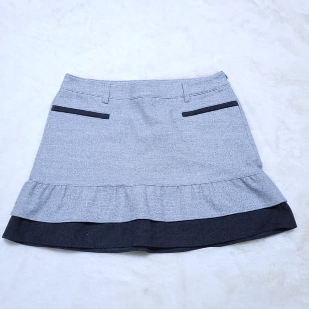 와이드앵글 여성 골프치마 S 0302 뽀샤샤