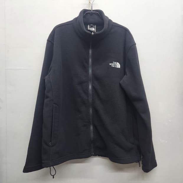 노스페이스 로고 후리스 집업 XL